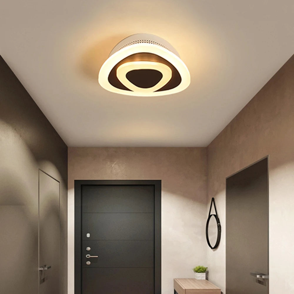 Modern LED Ceiling Light - Minimalist Design for Dining, Living Room, Bedroom, Kitchen, Aisle, Corridor, Stairs, and Entrance