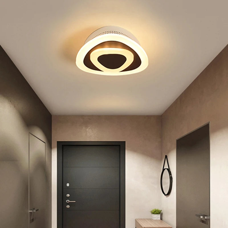 Modern LED Ceiling Light - Minimalist Design for Dining, Living Room, Bedroom, Kitchen, Aisle, Corridor, Stairs, and Entrance