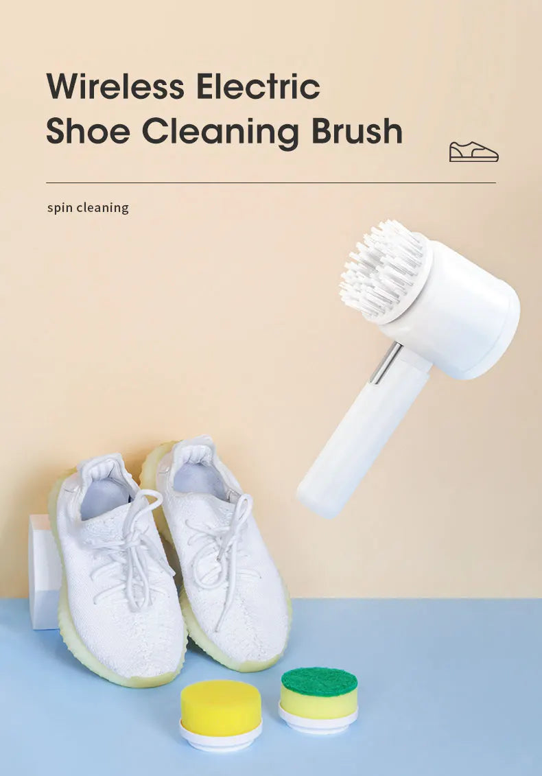 Folding Multi-Purpose Cleaning Brush for Versatile Use in the Kitchen, Bathroom, and Beyond