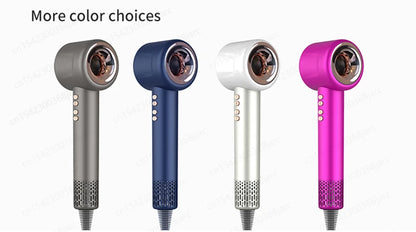 Super Hair Dryer 220V with Leafless Design and Negative Ion Technology for Enhanced Personal Hair Care and Styling