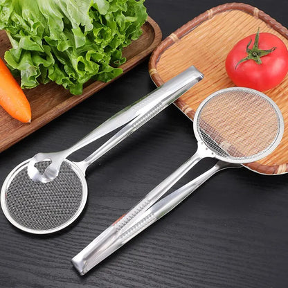 Stainless Steel Multi-functional Clip Colander Spoon