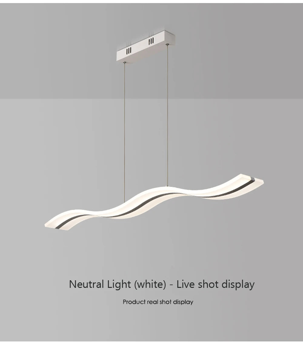 Nordic Modern LED Pendant Chandelier – Stylish Lighting for Dining Rooms, Living Areas, Restaurants, Kitchens, and Offices