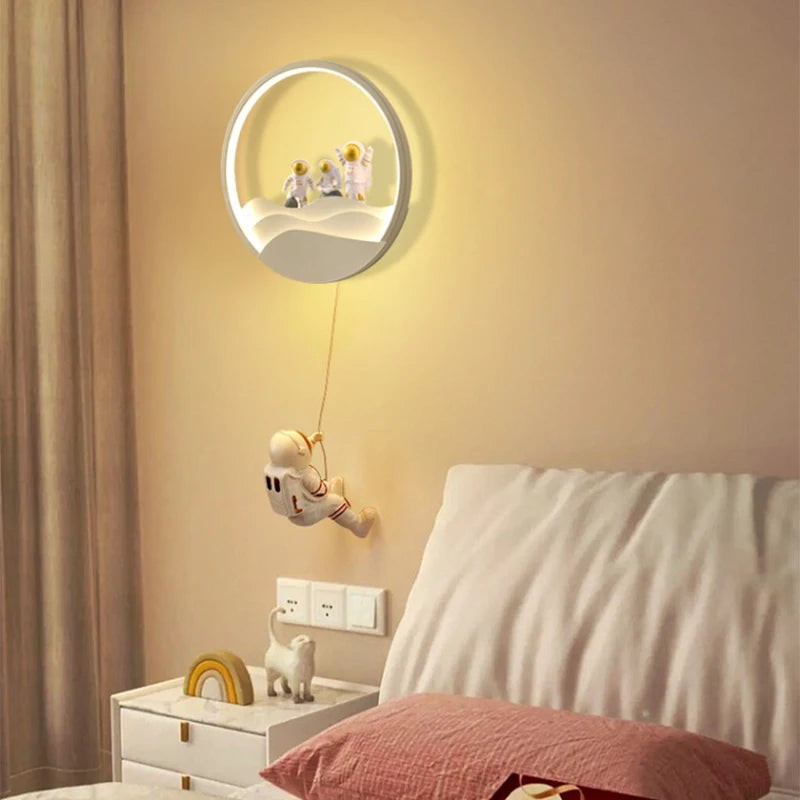 Modern LED Wall Sconce - Versatile Lighting Fixture for Children's Rooms, Aisles, Stairs, Bedrooms, and Living Rooms