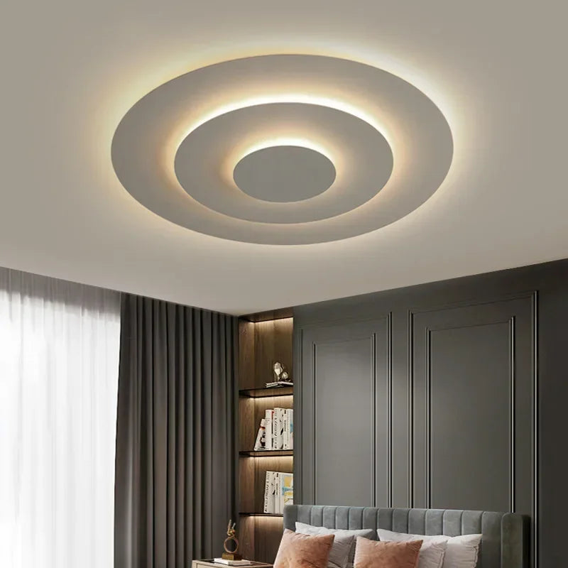 Contemporary LED Ceiling Chandelier for Living Room, Dining Room, Bedroom, Kids' Room, Study, and Hallway – Stylish Home Lighting Fixture