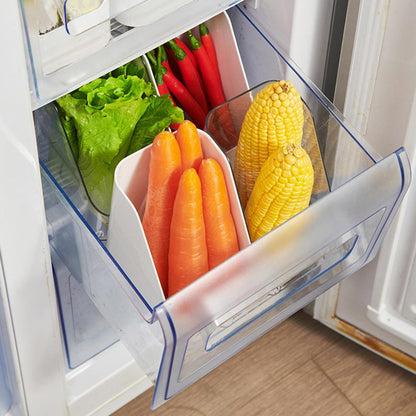 Transparent Refrigerator Organizer Bins for Efficient Food Sorting and Seasoning Storage – Multi-Purpose Kitchen Fridge Storage Solutions