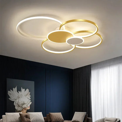 Contemporary LED Chandelier for Bedroom, Dining Room, Living Room, and Hall – Luxury Ceiling Light Fixture