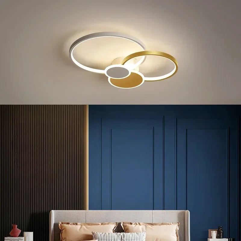 Contemporary LED Chandelier for Bedroom, Dining Room, Living Room, and Hall – Luxury Ceiling Light Fixture