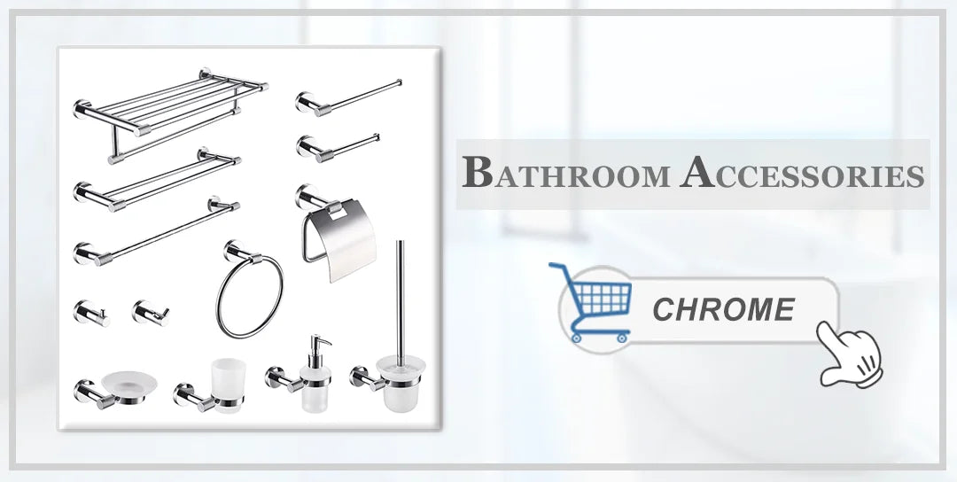 Brushed Gold Bathroom Hardware Kit - Wall-Mounted Hand Towel Bar, Toilet Roll Holder, Robe Hook, and Cup Hanger