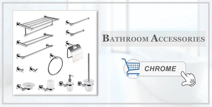 Brushed Gold Bathroom Hardware Kit - Wall-Mounted Hand Towel Bar, Toilet Roll Holder, Robe Hook, and Cup Hanger