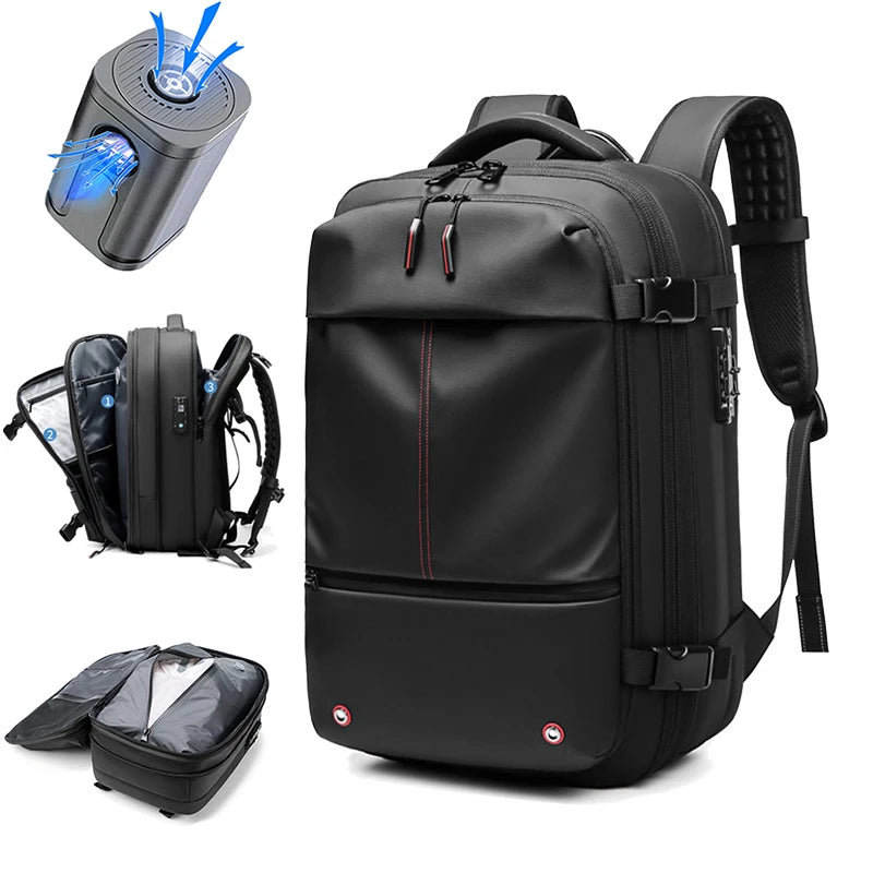 Travel Men 17'' inch  Expandable Laptop Backpack