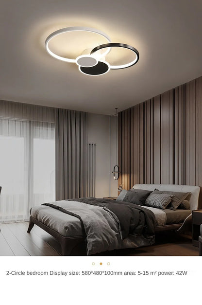 Contemporary LED Chandelier for Bedroom, Dining Room, Living Room, and Hall – Luxury Ceiling Light Fixture