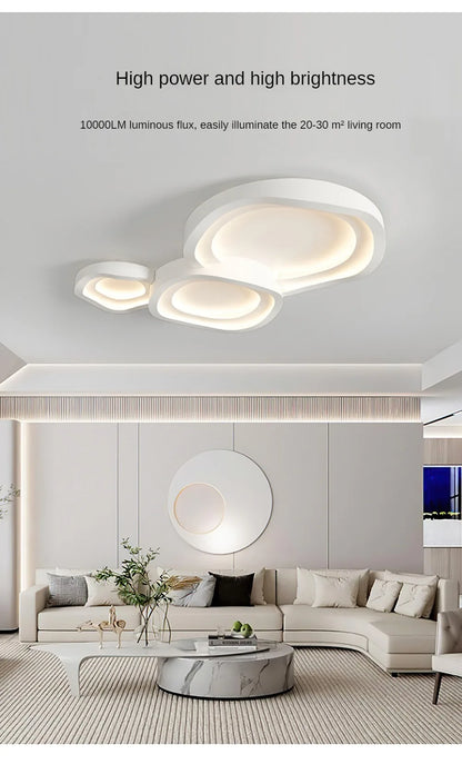 Contemporary LED Chandelier - Minimalist Design for Bedroom, Dining Room, Living Room, and Aisle Lighting