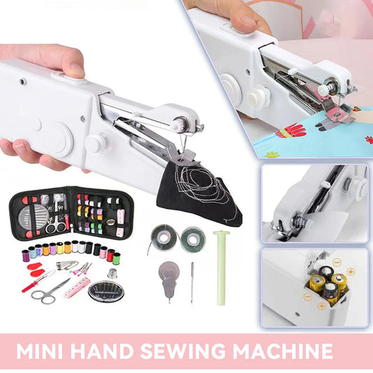 Portable Mini Electric Sewing Machine for Quick DIY Repairs and Needlework