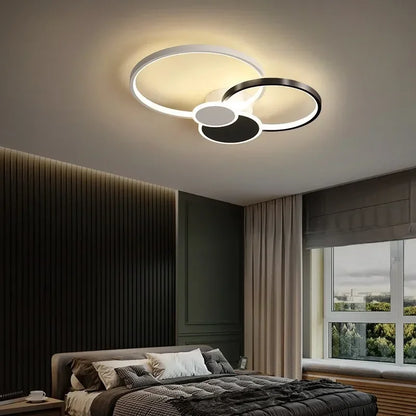 Contemporary LED Chandelier for Bedroom, Dining Room, Living Room, and Hall – Luxury Ceiling Light Fixture