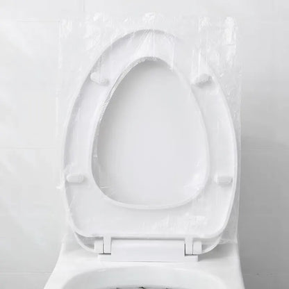 50-Pack Disposable Waterproof Toilet Seat Covers – Non-Slip, Individually Wrapped, Ideal for Travel and Hygiene Protection