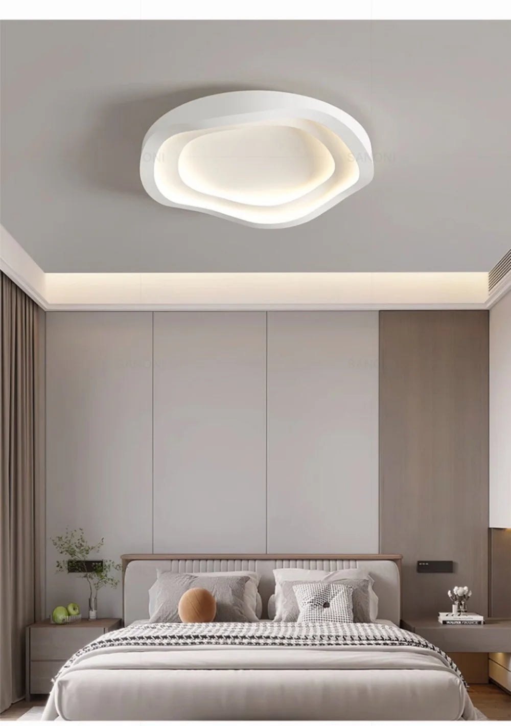 Contemporary LED Ceiling Chandelier for Living Room, Dining Room, Bedroom, Kids' Room, Study, and Hallway – Stylish Home Lighting Fixture