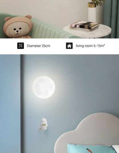 Modern LED Wall Sconce - Versatile Lighting Fixture for Children's Rooms, Aisles, Stairs, Bedrooms, and Living Rooms