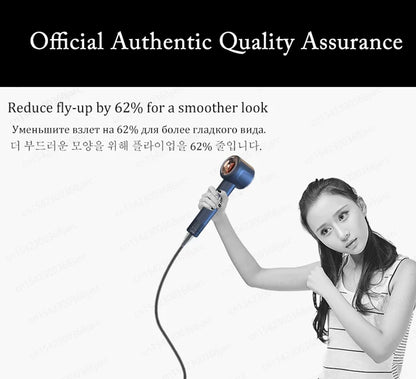 Super Hair Dryer 220V with Leafless Design and Negative Ion Technology for Enhanced Personal Hair Care and Styling