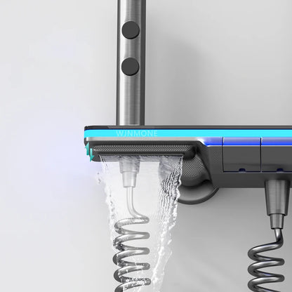 Luxury Smart Digital Shower System with LED Display and Thermostat