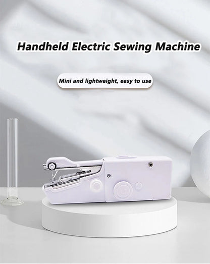 Compact Cordless Electric Sewing Machine – Portable Mini Sewing Kit for Quick Repairs and DIY Apparel