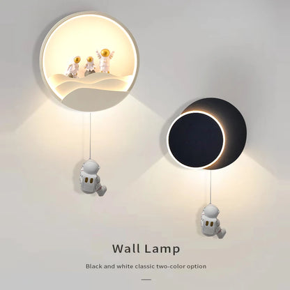 Modern LED Wall Sconce - Versatile Lighting Fixture for Children's Rooms, Aisles, Stairs, Bedrooms, and Living Rooms