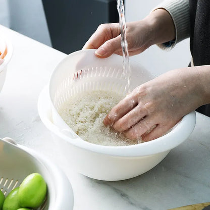 Küche Obst Tablett Abnehmbare Doppel Schicht Obst Und Gemüse Becken Abtropfen Korb Kiste